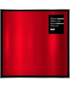 KLAMM - AFRICA ROJA (METALLIC SILVER CARDBOARD WITH ORIGINAL ARTWORK PRINTED ON)