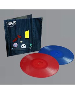 TRAVIS - 10 SONGS (DELUXE/RED & BLUE VINYL) (I)