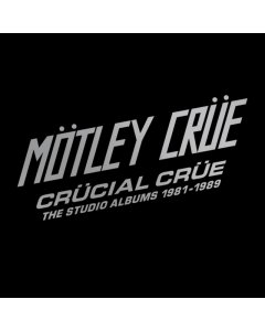 MOTLEY CRUE - CRUCIAL CRUE - THE STUDIO ALBUMS 1981-1989 (LIMITED EDITION/5LP BOX)