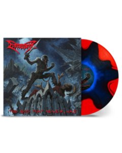 DISMEMBER - GOD THAT NEVER WAS (BLUE IN RED SPLIT VINYL) (I)