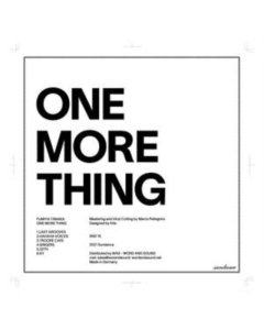 TANAKA,FUMIYA - ONE MORE THING (FIRST PART)