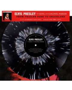 PRESLEY,ELVIS - FROM TRAILER PARK TO GRACELAND (BLACK & WHITE SPLATTER VINYL)