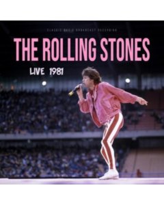 ROLLING STONES - LIVE 1981 (PINK VINYL)