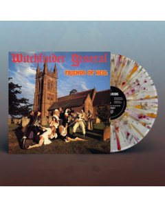 WITCHFINDER GENERAL - FRIENDS OF HELL (CLEAR W/ RED, ORANGE & WHITE SPLATTER VINYL)