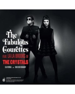 COURETTES FEATURING LA LA BROOKS - CALIFORNIA (RED VINYL)