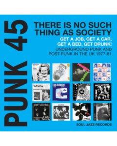 VARIOUS ARTISTS - PUNK 45: THERE'S NO SUCH THING AS SOCIETY (2LP/COLOURED VINYL)