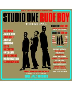 SOUL JAZZ RECORDS PRESENTS - STUDIO ONE RUDE BOY (RED & CYAN VINYL/2LP) (RSD)