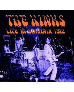 KINKS - LIVE IN VIRGINIA 1972 (2LP/ORANGE VINYL)