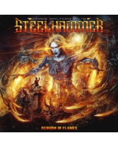 CHRIS BOHLTENDAHL'S STEELHAMMER - REBORN IN FLAMES (YELLOW/ORANGE/BLACK VINYL)