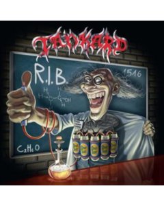 TANKARD - R.I.B. (RED/WHITE/BLACK SPLATTER VINYL)