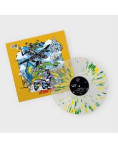 DRIPPERS - ACTION ROCK (CLEAR YELLOW/GREEN SPLATTER VINYL)