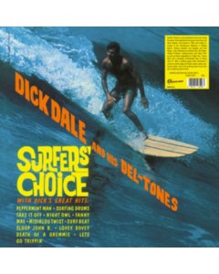 DALE,DICK & HIS DEL-TONES - SURFERS' CHOICE (CLEAR VINYL)