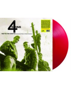 4 SKINS - RIOT IN THE GHETTO: UNRELEASED RADIO & STUDIO SESSIONS (RED VINYL)