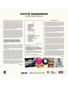 DOMINO,FATS - FATS DOMINO ROCK AND ROLLIN (SECOND ALBUM) (4 BONUS TRACKS) (180G/PREMIUM VINYL/DMM MASTER)