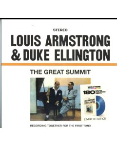 ARMSTRONG,LOUIS & DUKE ELLINGTON - GREAT SUMMIT (1 BONUS TRACK) (LIMITED 180G TRANSPARENT BLUE VINYL/DMM MASTER)