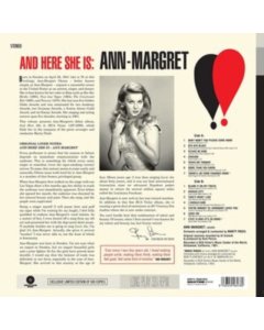 ANN-MARGRET - AND THERE SHE IS (LP COLLECTOR'S EDITION/LIMITED/180G/DMM)