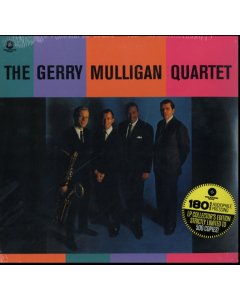 MULLIGAN,GERRY QUARTET - GERRY MULLIGAN QUARTET (FT BOB BROOKMEYER/BILL CROW/GUS JOHNSON/180G/DMM/COLLECTOR'S EDITION)