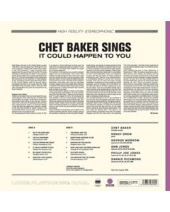 BAKER,CHET - IT COULD HAPPEN TO YOU (2 BONUS TRACKS/LIMITED TRANSPARENT PURPLE 180G/DMM VINYL)