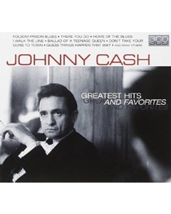 CASH,JOHNNY - GREATEST HITS & FAVORITES (2LP/TRANSPARENT RED VINYL/180G)