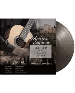 SEGOVIA,ANDRES - MASTER OF THE CLASSICAL GUITAR (SOLID SILVER & BLACK VINYL)