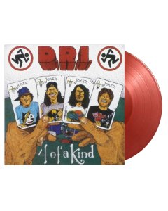 D.R.I. - 4 OF A KIND (LIMITED/RED & BLACK MARBLED VINYL/180G/INSERT/NUMBERED)