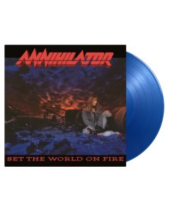 ANNIHILATOR - SET THE WORLD ON FIRE (180G/TRANSLUCENT BLUE VINYL)