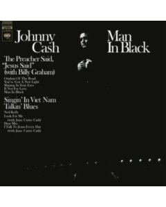 CASH,JOHNNY - MAN IN BLACK (WHITE VINYL)