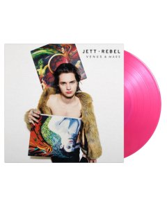 JETT REBEL - VENUS & MARS (TRANSLUCENT PINK VINYL/180G)