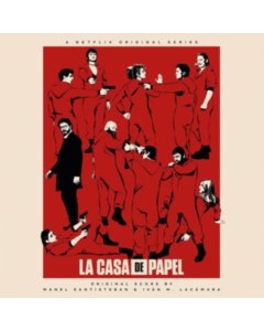 SANTISTEBAN,MANEL & IVAN M. LACAMARA - LA CASA DE PAPEL (MONEY HEIST) (OST FROM THE NETFLIX SERIES) (2LP/RED VINYL/180G/NUMBERED)