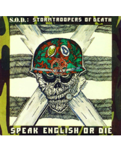 S.O.D. - SPEAK ENGLISH OR DIE (OLIVE GREEN WITH RED SPLATTER VINYL)