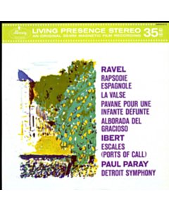 Paray / Detroit Symphony Orch - Orchestral Music By Maurice Ravel & Jacques Ibert
