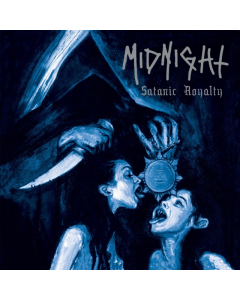 MIDNIGHT - SATANIC ROYALTY (AQUA BLUE & BLACK MELT VINYL)