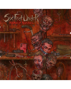 SIX FEET UNDER - KILLING FOR REVENGE (BLOODSHOT VINYL)