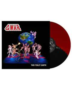 GWAR - THIS TOILET EARTH (RED/BLACK SPLIT VINYL)