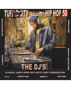 VARIOUS ARTISTS - TUFF CITY SALUTES HIP HOP 50: THE DJ JAMS (HALF RED/HALF BLUE VINYL/7INCH) (RSD)