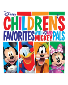 VARIOUS ARTISTS - CHILDREN'S FAVORITES WITH MICKEY & PALS (RED VINYL)