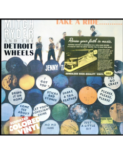 RYDER,MITCH & THE DETROIT WHEELS - TAKE A RIDE... (GOLD VINYL)