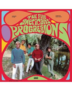 FIVE AMERICANS - PROGRESSIONS (GOLD VINYL)
