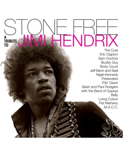 HENDRIX,JIMI TRIBUTE - STONE FREE: JIMI HENDRIX TRIBUTE (BLACK & CLEAR VINYL) (ROCKTOBER)