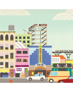 FRUIT BATS - RUMINANT BAND (PINK VINYL)