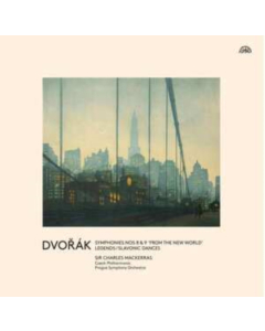 CZECH PHILHARMONIC; PRAGUE SYMPHONY ORCHESTRA - DVORAK: SYMPHONIES NOS. 8 & 9, LEGENDS, & SLAVONIC DANCES
