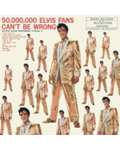 PRESLEY, ELVIS - 50,000,000 ELVIS FANS CAN'T BE WRONG: ELVIS' GOLD RECORDS, VOLUME 2 (140G/DL INSERT)
