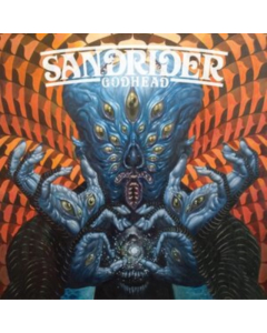 SANDRIDER - GODHEAD (ORANGE & CHARCOAL HAND-POUR VINYL)
