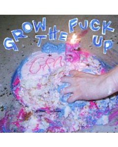 Grow The Fuck Up (Twister/Base Cobalt Blue W/ White & Baby Blue Spokes Vinyl) (I) - Vial