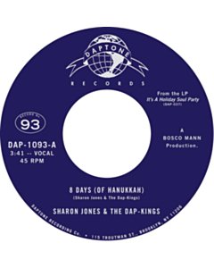 8 Days (Of Hanukkah) / What Does Hanukkah Mean To You - Sharon & The Dap-Kings Jones