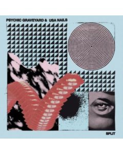 PSYCHIC GRAVEYARD & USA NAILS - SPLIT (RANDOM COLOR VINYL)