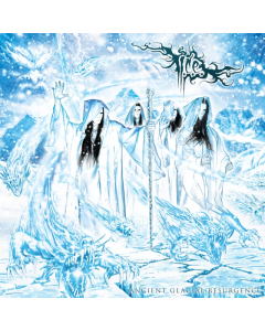 IMPERIAL CRYSTALLINE ENTOMBMENT I.C.E - ANCIENT GLACIAL RESURGENCE (BLUE MERGE HEAVY VINYL W/ WHITE SPLATTERS)