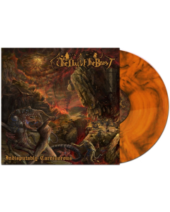 DAY OF THE BEAST - INDISPUTABLY CARNIVOROUS (ORANGE FLAME W/ BLACK SWIRL VINYL)