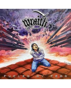 WRAITH - FUELED BY FEAR (BLUE & ORANGE STARBURST VINYL)