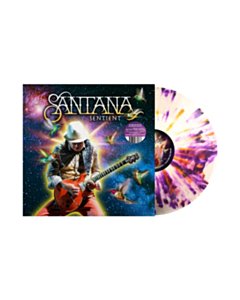 Sentient (Clear With Orange & Purple Splatter Vinyl) - Santana